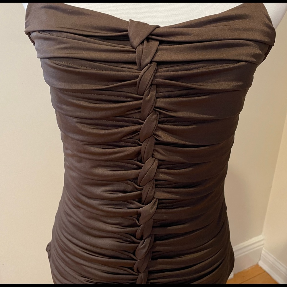 Front Braided Ruffle Top - Picture 2 of 11